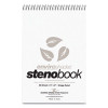 Enviroshades Steno Notepad, White Cover, Gregg Rule, (80) Gray 6 x 9 Sheets, 4/Pack