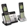 Cs5129-2 Two-Handset Cordless Telephone System, Silver/Black