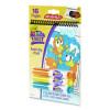 Bluey Color And Erase Reusable Activity Pad, Includes Three Markers, Ages 3 And Up, 16 Pages