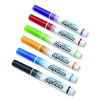 Washable Dry Erase Markers, Broad, Bullet Tip, Assorted Colors, 6/Set