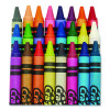 Washable Crayons, Regular Size, 24 Assorted Colors, 24/Pack
