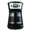 12-Cup Programmable Coffee Maker, Black/Stainless Steel
