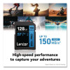 High-Performance Pro Blue Series Sdxc Memory Card, Uhs-I V30 U1 Class 10, 128 Gb