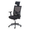 Mesh Back Molded Foam Task Chair, Supports Up To 275 Lb, Black Seat/Back