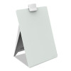Glass Dry Erase Desktop Copy Holder, Holds Up To 20 Letter Size Sheets, Plastic, White