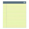 Notepads, Wide/Legal Rule, (50) Canary 8.5 x 14 Sheets, 12/Pack