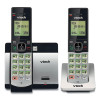 Cs6719-2 Two-Handset Cordless Telephone System, Silver/Black