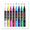 Water-Based Paint Markers, Extra-Fine Bullet Tip, Assorted Colors, 8/Pack