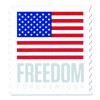First-Class Forever Stamps, U.S. Flag, 20 Stamps/Book, 5 Books/Pack