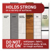 Decorative X-Large Triple Hooks, Metal, Satin Nickel, Supports 10 Lb, 2/Pack