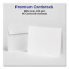 Note Cards With Matching Envelopes, Inkjet, 85 Lb, 4.25 X 5.5, Matte White, 60 Cards, 2 Cards/Sheet, 30 Sheets/Pack