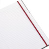 Flexible Cover Twinwire Notebooks, Scribzee Compatible, 1-Subject, Wide/Legal Rule, Black/Red Cover, (70) 11 x 8.5 Sheets