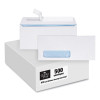 Redi-Strip Security Tinted Envelope, Address Window, #10, Commercial Flap, Redi-Strip Closure, 4.13 x 9.5, White, 500/Box