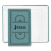 Account Journal, Journal-Style Rule, Blue Cover, 11.75 X 7.25 Sheets, 300 Sheets/Book