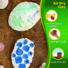 Air-Dry Clay,White, 2.5 Lbs