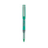 Precise V5 Rollerball Pen, Stick, Extra-Fine 0.5 Mm, Green Ink, Green/Clear Barrel, Dozen