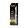 Glide Ultra Comfort Ballpoint Pen, Retractable, Medium 1 Mm, Black Ink Colors, Randomly Assorted Barrel Colors