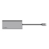 Usb-C Multimedia Hub, 6 Ports, Space Gray