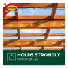 All Weather Hooks And Strips, Small, Plastic, Clear, 0.5 Lb Capacity, 30 Clips And 32 Strips/Pack