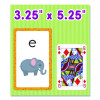 Alphabet Flash Cards, Grades Pre-K To 1, 3.25" x 5.25", Assorted Colors, 54 Cards