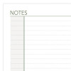 Lined Notes Pages For Planners/Organizers, 6.75 x 3.75, White Sheets, Undated, 30 Sheets