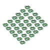 V8 Monogoggle 211 Goggle, Otg, Clear Anti-Fog Lens, Green Frame, 36/Carton