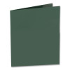 Metallic Laminated Twin Pocket Folders, Accommodates (100) 11 x 8.5 Sheets, Teal, 25/Box