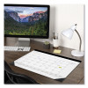 Contemporary Monthly Desk Pad, 22 x 17, White Sheets, Black Binding/Corners,12-Month (Jan To Dec): 2026