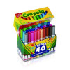 Ultra-Clean Washable Markers, Broad Bullet Tip, Assorted Colors, 40/Set