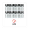 Ballpoint Pen Value Pack, Stick, Medium 1 Mm, Black Ink, Gray/Black Barrel, 60/Pack