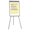 Dry Erase Board With Tripod Easel, 29" x 41", White Surface