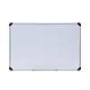 Magnetic Steel Dry Erase Marker Board, 36" x 24", White Surface, Satin Aluminum Frame