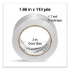 Deluxe General-Purpose Acrylic Box Sealing Tape, 1.7 Mil, 3" Core, 1.88" x 109 Yds, Clear, 6/Pack