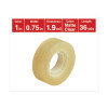 Invisible Tape, 1" Core, 0.75" X 36 Yds, Clear, 12/Pack