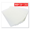 Laminating Pouches, 5 Mil, 3.75" X 2.25", Gloss Clear, 100/Box