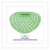 Gem Urinal Deodorizer Screen, Herbal Mint Scent, Green, 12/Box