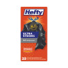 Ultra Flex Waste Bags, Drawstring, 30 Gal, 1.05 Mil, 29.75" x 32", Black, 150/Carton