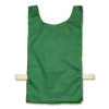 Heavyweight Pinnies, Nylon, One Size, Green, 1/Dozen
