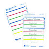 Printable 4" X 6" - Permanent File Folder Labels, 0.69 X 3.44, White, 7/Sheet, 36 Sheets/Pack, (5215)