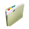 Standard Page Flags In Dispenser, Green, 50 Flags/Dispenser, 2 Dispensers/Pack