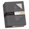 Parchment Specialty Paper, 24 Lb Bond Weight, 8.5 x 11, Gray, 500/Ream