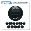 Rhino Promax Elite Medicine Ball, 4 Lb, Black
