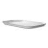 Regalia Renewable Sugarcane Tray, 13 x 17 x 1.3, White, 100/Carton