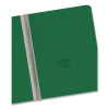 Prong Fastener Pressboard Report Cover, Two-Piece Prong Fastener, 3" Capacity, 8.5 X 11, Green/Green