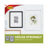 Damage-Free Hanging Picture Hanging Strip Pairs, Holds Up To 2.5 Lb, Medium: 0.75" x 2.75", White, 12/Pack