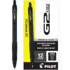 G2 Edge Premium Gel Pen, Retractable, Fine 0.7 Mm, Black Ink, Black Barrel, Dozen