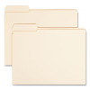 Reinforced Tab Manila File Folders, 1/3-Cut Tabs: Left Position, Letter Size, 0.75" Expansion, 11-Pt Manila, 100/Box