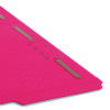 Top Tab Colored Fastener Folders, 1/3-Cut Tab: Assorted, Expands 0.75", 2 Fasteners, Letter Size, Assorted, 50/Box