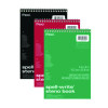 Spell-Write Wirebound Steno Pad, Randomly Assorted Cover Colors, Gregg Rule, (80) Green 6 x 9 Sheets