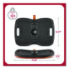 Anti-Fatigue Balance Board, 19.68 x 13.97, Black